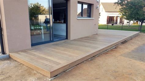 Terrasse Plain Pied En Bois Exotique Ip M Tereny