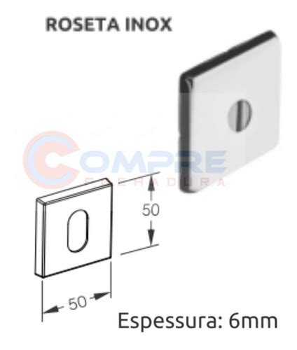 Fechadura Rolete 3f Porta Pivotante Quad Cromado Tetra Chave Frete grátis