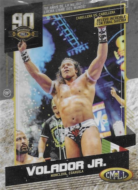 CMLL 90TH ANNIVERSARY 2023 VOLADOR JR CRAZY CARD COLLECTOR