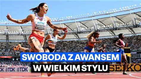 Ewa Swoboda Wygra A Sw J Bieg Kwalifikacyjny Z Czasem Poni Ej Sekund