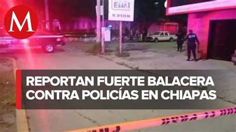 Se registra fuerte enfrentamiento entre policías y hombres armados en