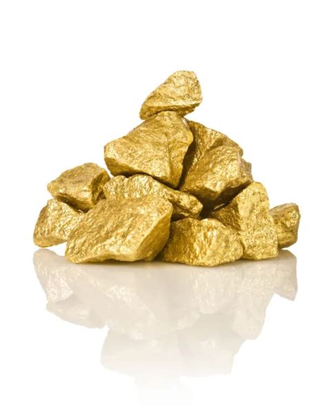 Gold nuggets Stock Photo by ©idal 43979099