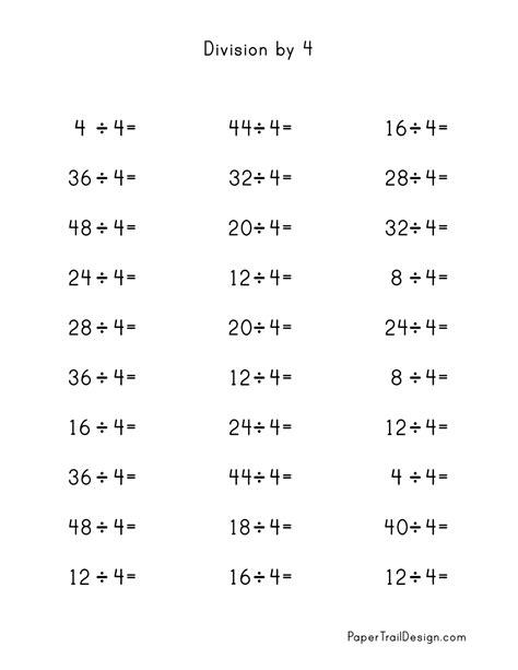 Division Worksheets – 3 Worksheets / FREE Printable Worksheets ...