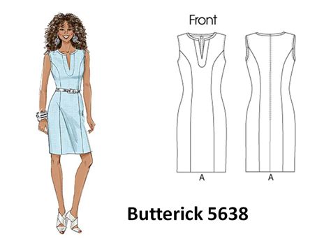 Pintucks Sheath Dress Patterns For Beginners Easy To Sew Part 2