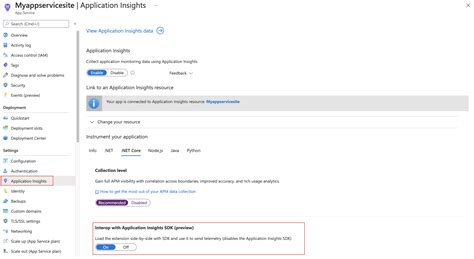 Monitor Azure App Service Performance In Net Core Azure Monitor Microsoft Learn