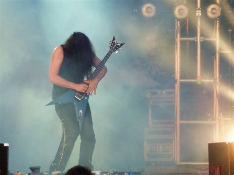 Morbid Angel Trey Azagthoth Of Morbid Angel At Bloodstock David