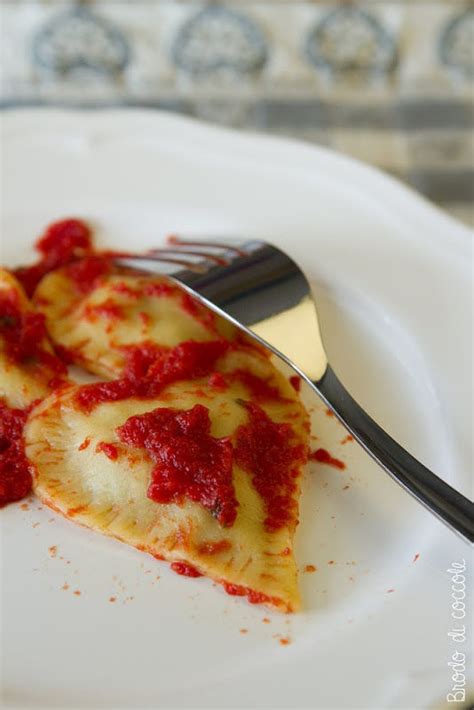 Ravioli Di Melanzane Al Pomodoro Brodo Di Coccole