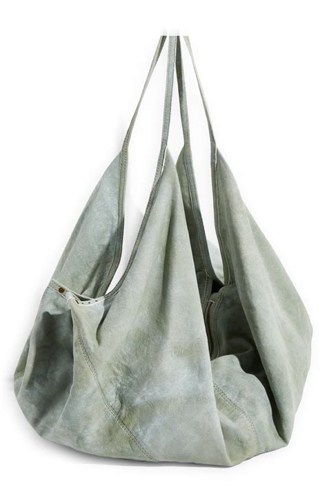 Free People We The Free Sun Faded Leather Hobo In 2022 Leather Hobo