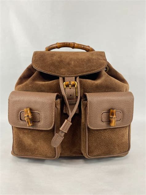 Gucci Bamboo Top Handle Backpack Catawiki