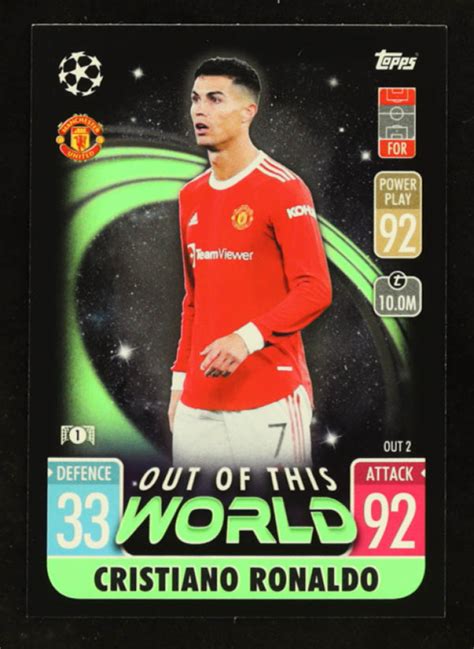 Cristiano Ronaldo Topps Match Attax Out Pristine Auction