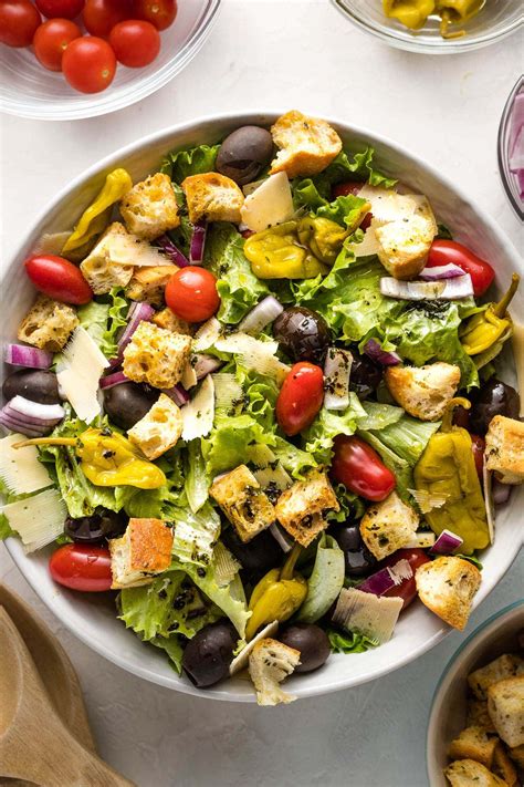 Everyday Italian Salad With Variations And Options Nourish And Fete