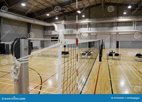 Indoor Volleyball Court Royalty-Free Stock Photo | CartoonDealer.com ...