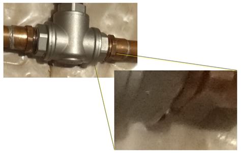 plumbing - Sealing a water pipe leak with hardening compound without ...