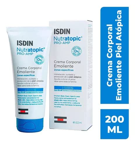 Isdin Nutratopic Pro Crema Emoliente 200 Ml Meses Sin Intereses