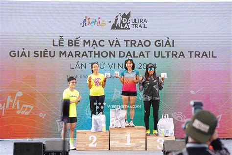 K T Qu Dalat Ultra Trail Vinh Danh Nh Ng Chi N Binh Xu T S C