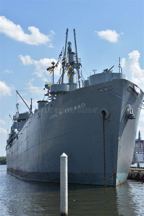 Uss John W Brown In Baltimore Maryland Editorial Photo Image Of