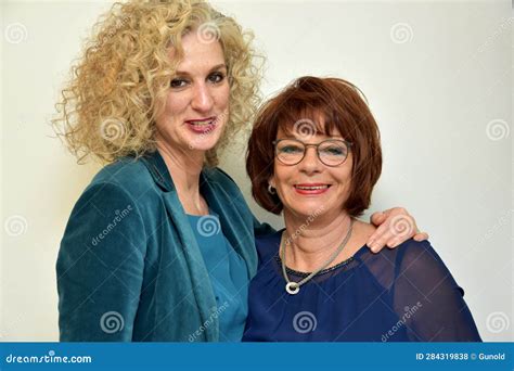 Mother and Daughter in a Loving Hug Stock Photo - Image of happy ...