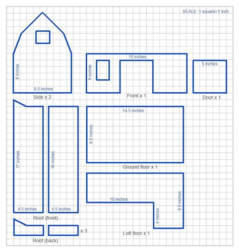 DIY Toy Wooden Barn | Toy barn, Wooden toy barn, Wood toys plans