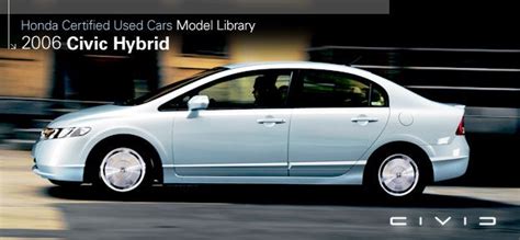 Honda Civic Hybrid Owners Manual