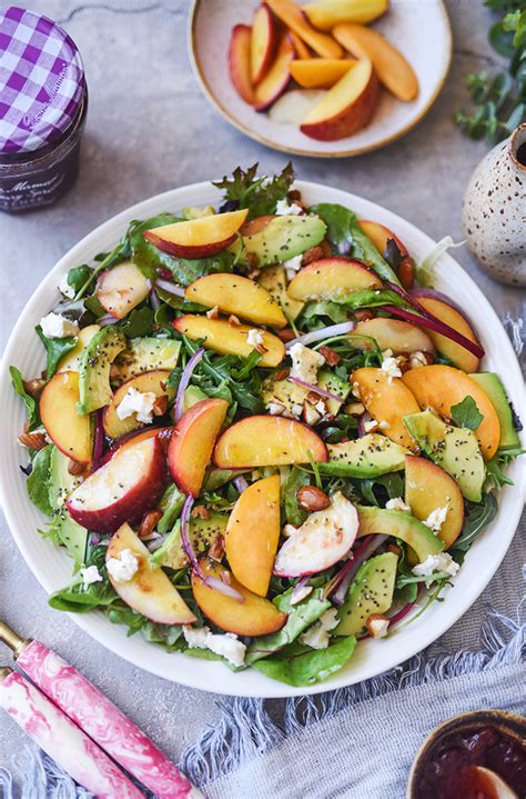 Summer Stone Fruit Salad Gluten Free Foodie