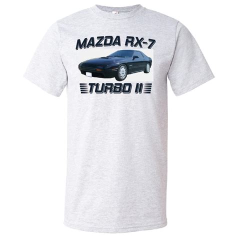 Mazda Rx 7 Turbo Ii Custom T Shirt Etsy