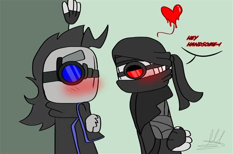 hank  dr gonne madness combat fanart  lamprini  deviantart