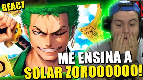 Reagindo Honra Promessas E Cicatrizes Roronoa Zoro Daarui React