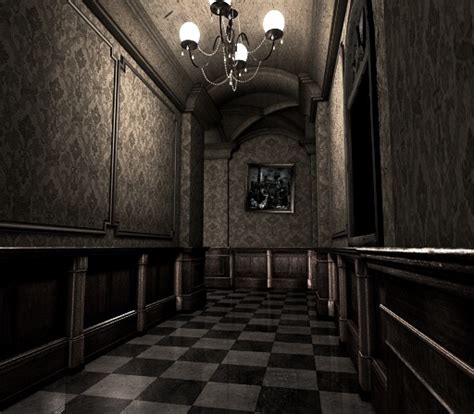 L Shaped Corridor Spencer Mansion Resident Evil Wiki Fandom