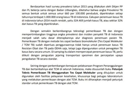 Mengenal Tes Cepat Molekuler Tcm Pada Pemeriksaan Tbc