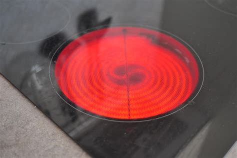 Premium Photo Close Up Of Ceramic Black Induction Stove