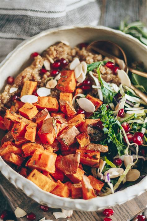 Herbed Sweet Potato Nourish Bowl Healthienut Easy To Follow Plant