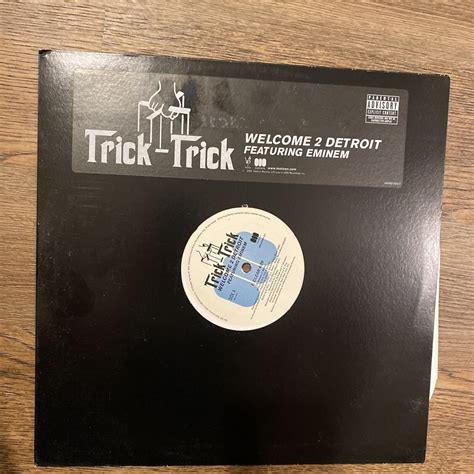 Trick Trick Ft Eminem Welcome 2 Detroit 12 Single Vinyl Excellent Ebay