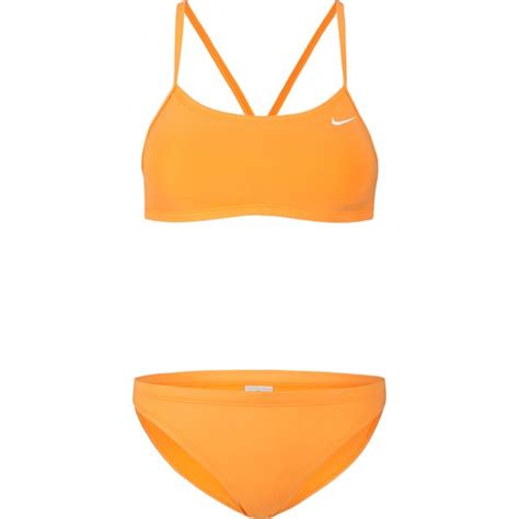 Str J K Pielowy Damski Essential Racerback Bikini Set Nike Swim Hyper