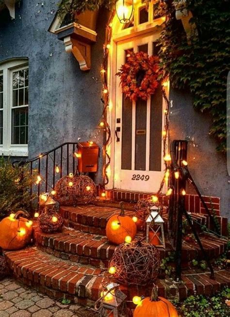 Front Porch Halloween Decoration Ideas Fun And Easy Ideas