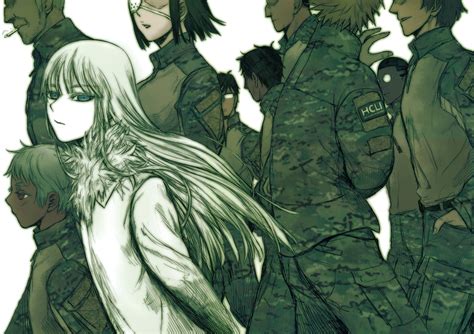 jormungand anime hd wallpaper intense tactical shadows