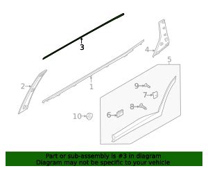 Hyundai Palisade Frame Molding S Oem Parts Online