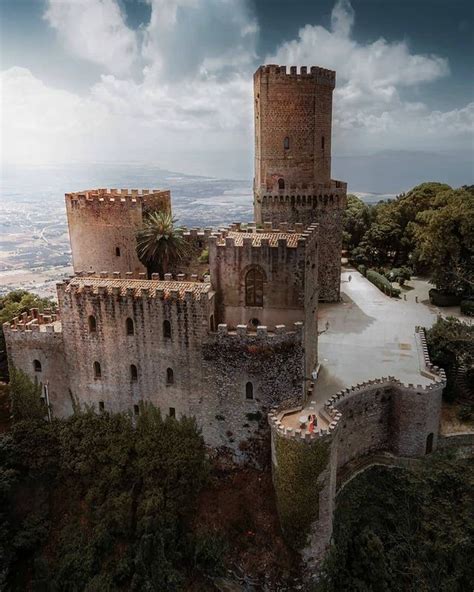 Map Of Italy Instagram Like In A Fairy Tale Erice Sicily