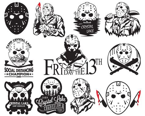 Friday The 13th Svg Png Eps Jason Voorhees Svg Michael Myers Svg