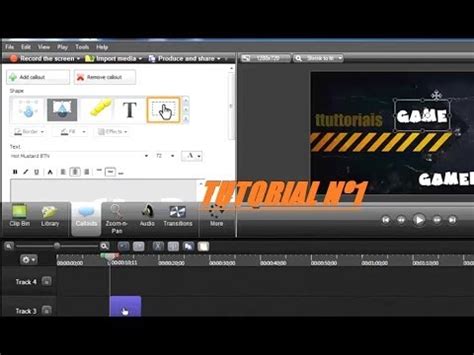 Tutorial Como Fazer Intro Simples Camtasia 8 1 YouTube