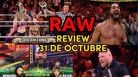 Wwe Raw De Octubre Review Y Resultados Youtube