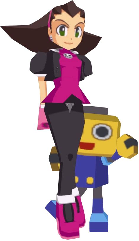 Tron Bonne And Servbot Ps1 Recreation By 8bitdarkart On Deviantart