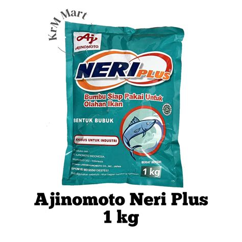 Jual Neri Plus 1 Kg Bubuk Kaldu Ikan Neriplus Ajinomoto Shopee Indonesia