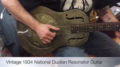 Vintage 1930s National Duolian Resonator Guitar Youtube