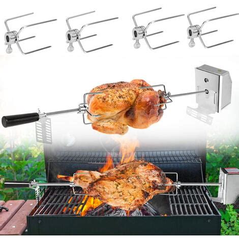 Ustensile De Barbecue Tournebroche Barbecue Cm Set De Brochettes