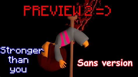 Sfm Undertale Stronger Than You Sans Version Preview 2 Song By