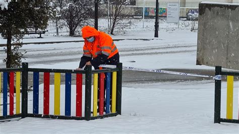 Pozuelo Cierra Parques Y Bulevares Por La Intensidad De La Nevada Y La