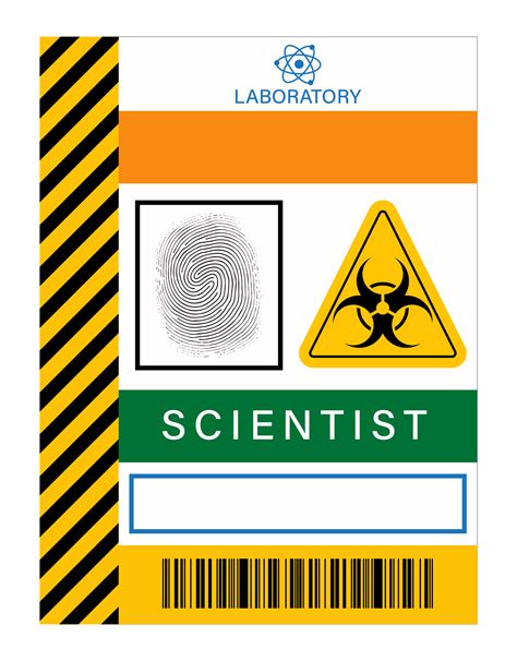 Mad Scientist Badge 10 Free Pdf Printables Printablee Science Lab Decorations Scientist