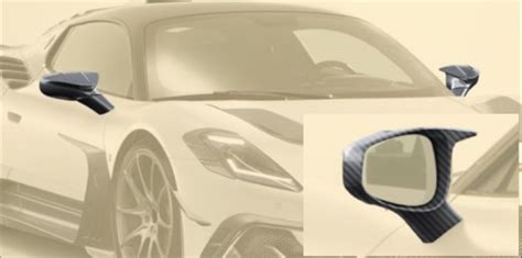 Mirror Housing Mansory Carbon For Maserati Mc Soft Kit Buy With