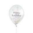 Køb Happy Birthday Konfetti Balloner Iriserende til kun 39 kr Temashop dk