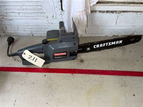 Craftsman electric chainsaw • 14” • Garage - Duck Soup Auctions